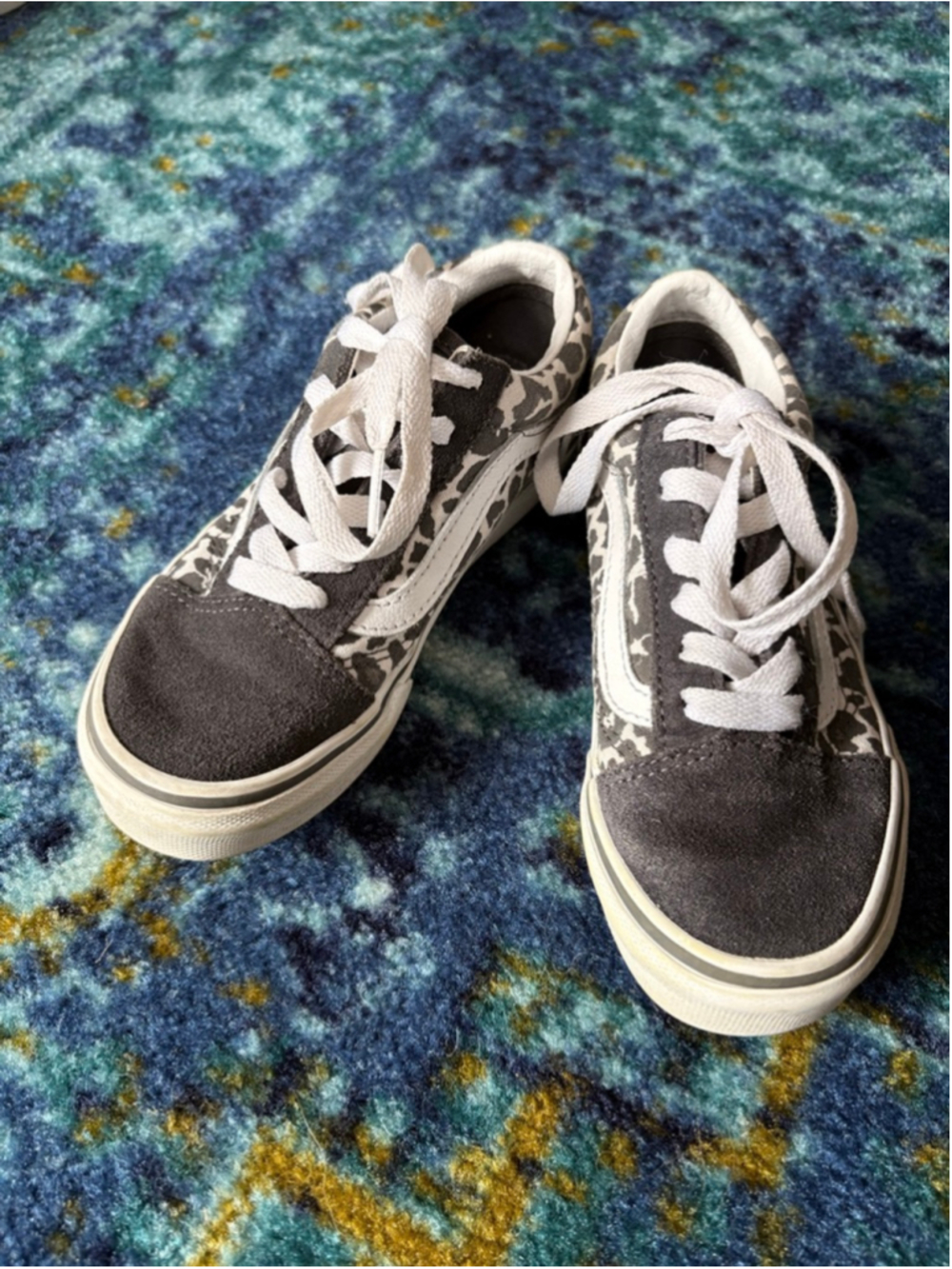 Vans Old Skool Leopard Print Sneakers Little Kid 13
